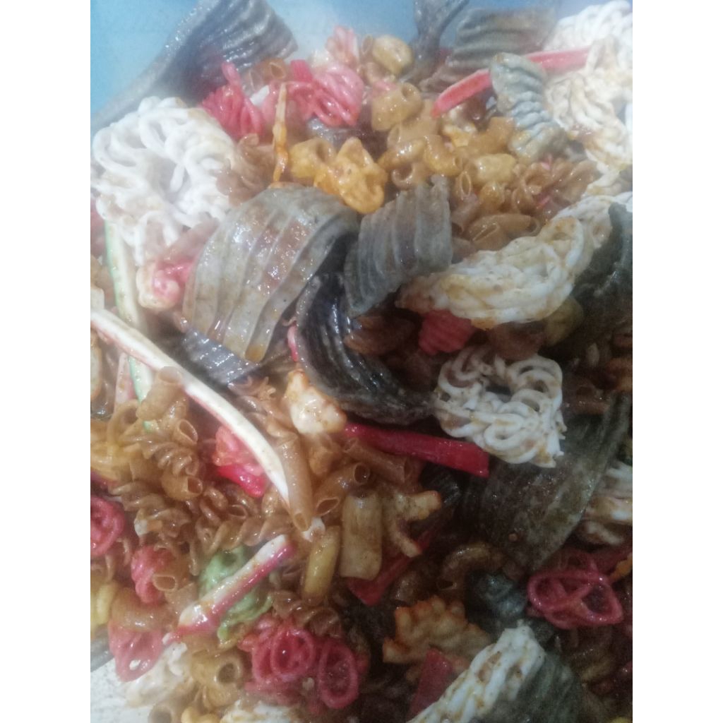 

krupuk mix bantet kemasan kecil