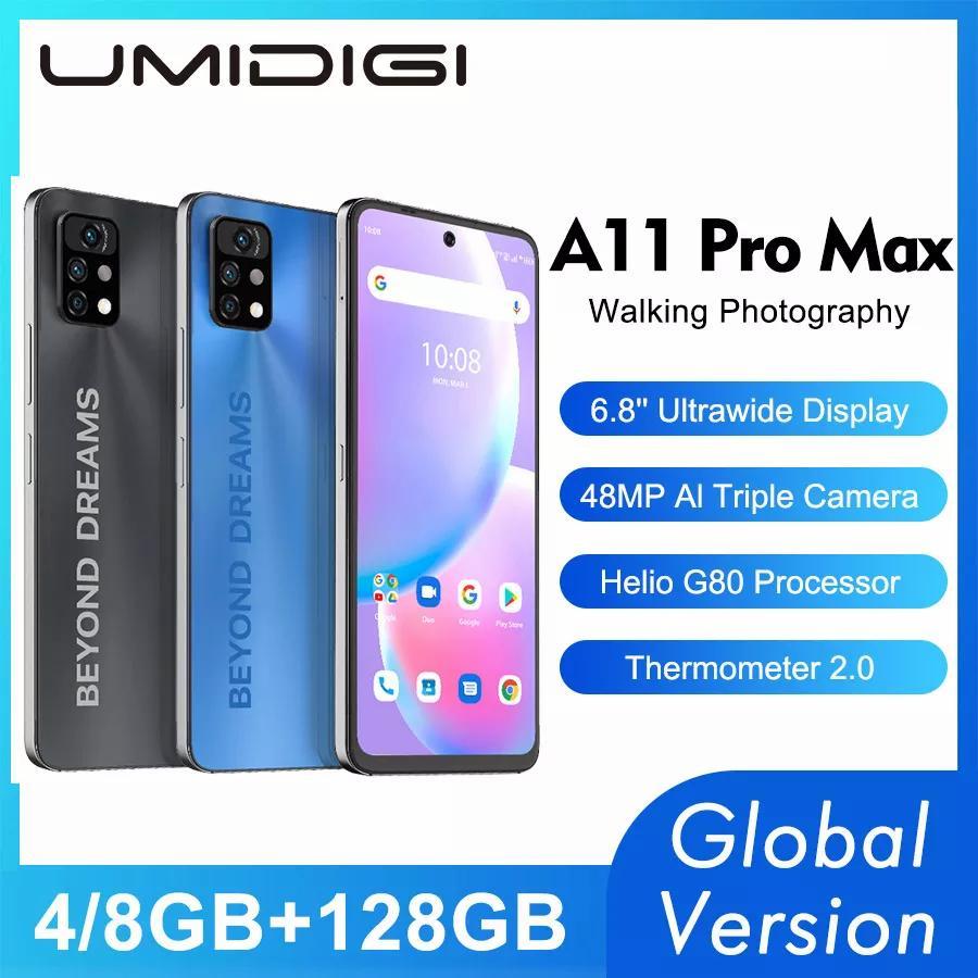 UMIDIGI A11 Pro Max Versi Global Ponsel 4G 48MP