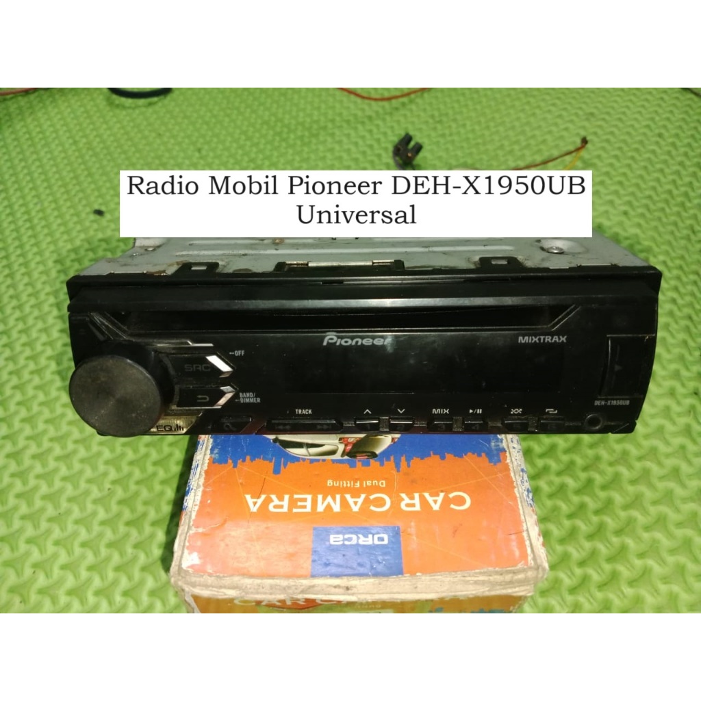 Tape Mobil Bekas Pioneer | Radio Mobil Pioneer | Pioneer DEH-X1950UB Dengan Soket | Kondisi Bekas No