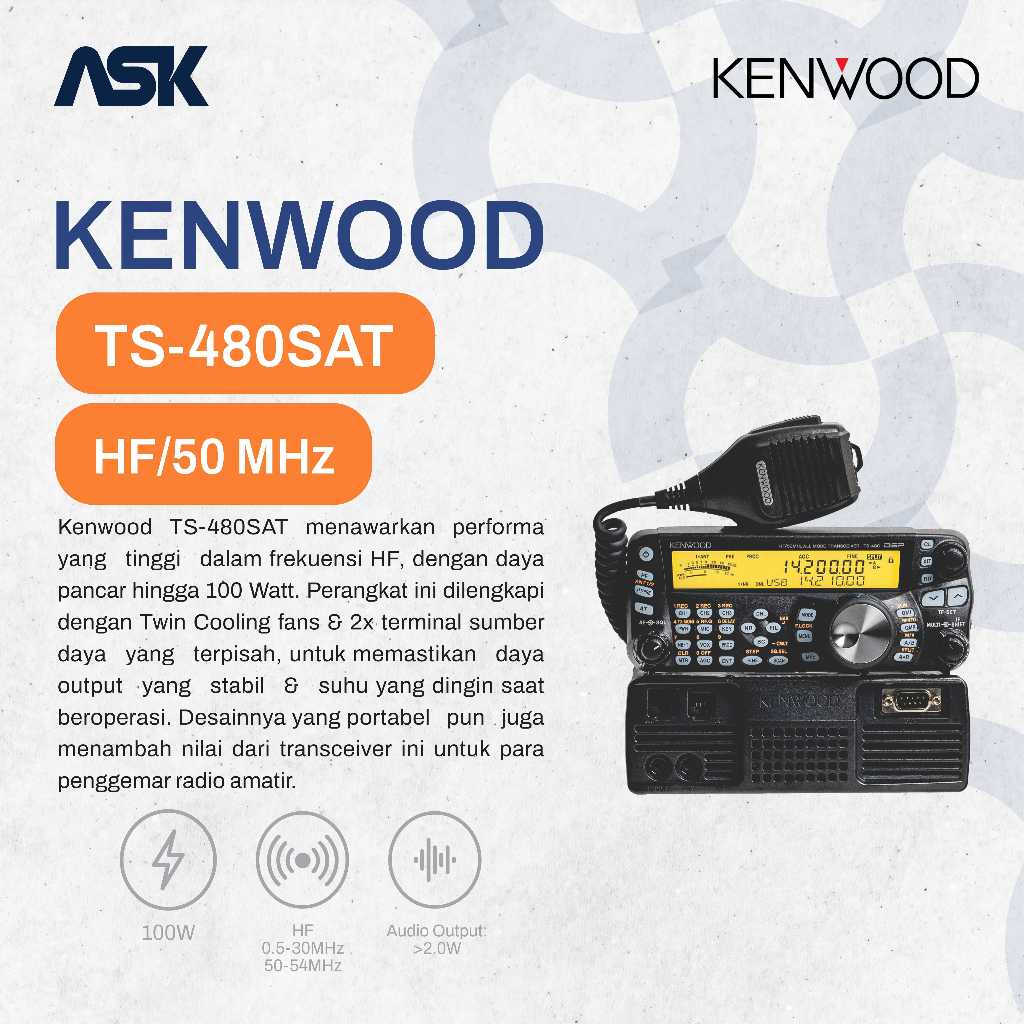 SSB TS480 KENWOOD / TS 480
