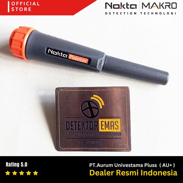 NOKTA POINTER SECOND - Detektor Logam Emas dan harta karun