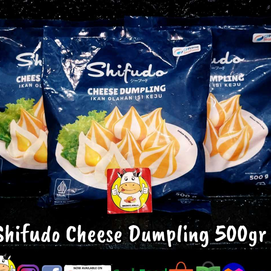 

SHIFUDO CHEESE DUMPLING 500GR - FROZEN FOOD - BRONTZ JOGJA
