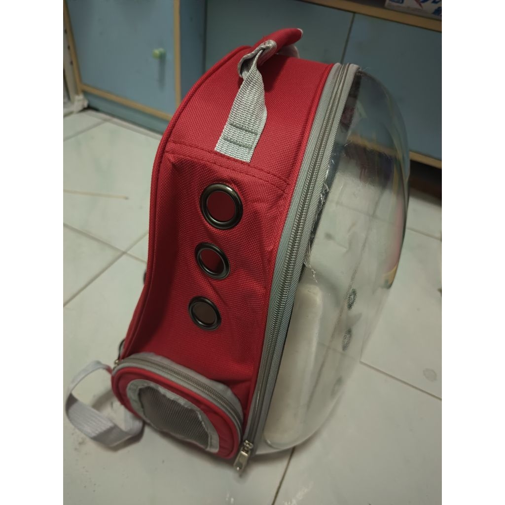 Tas Ransel Astronot Untuk Bawa Kucing, Anjing , Kelinci Kecil