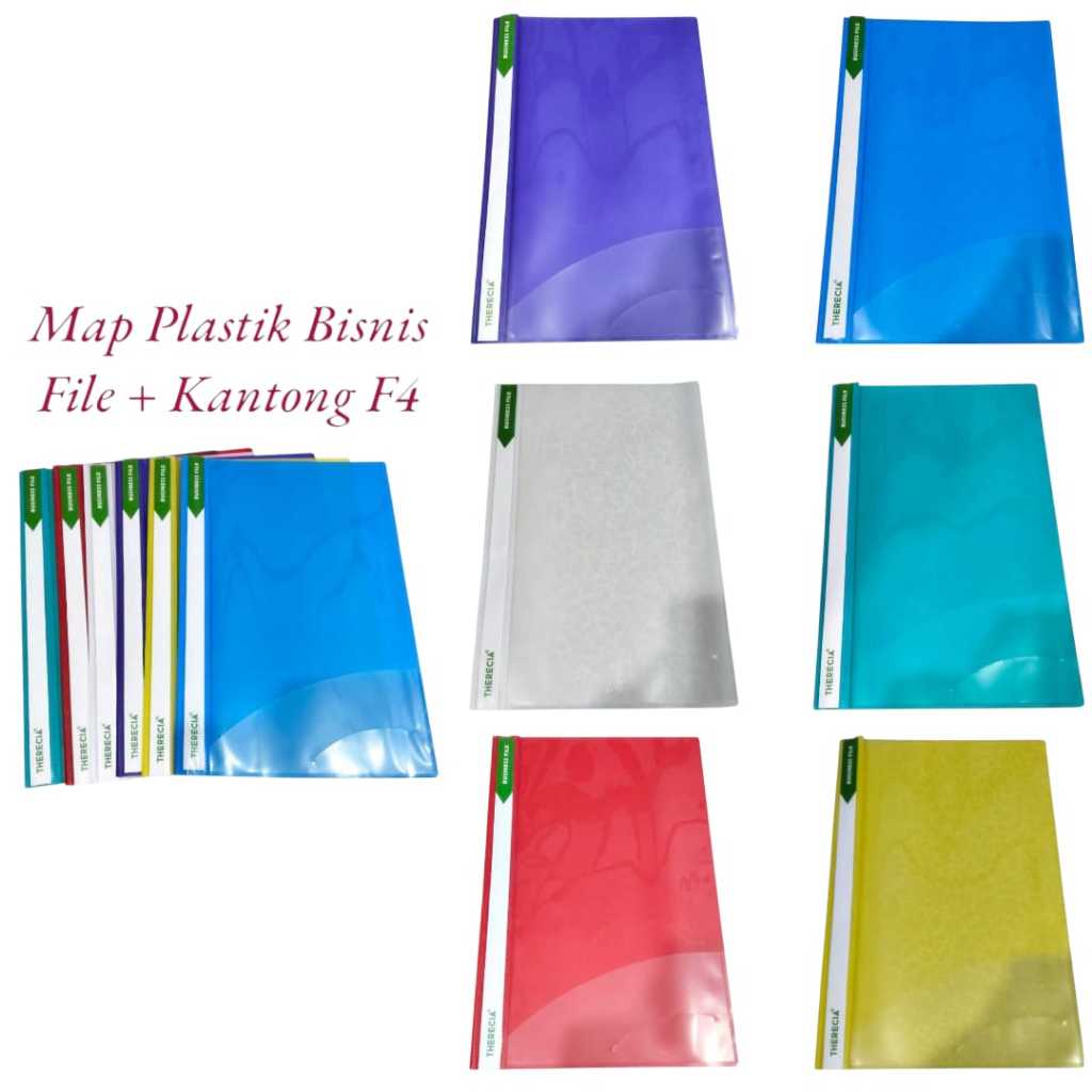 

Map Plastik Business File Kantong Folio / Bisnis File Acco Plastik F4 Isi 1 Pcs Murah