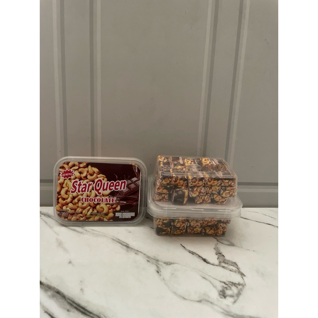 

STAR QUEEN CHOCOLATE ISI 40pcs