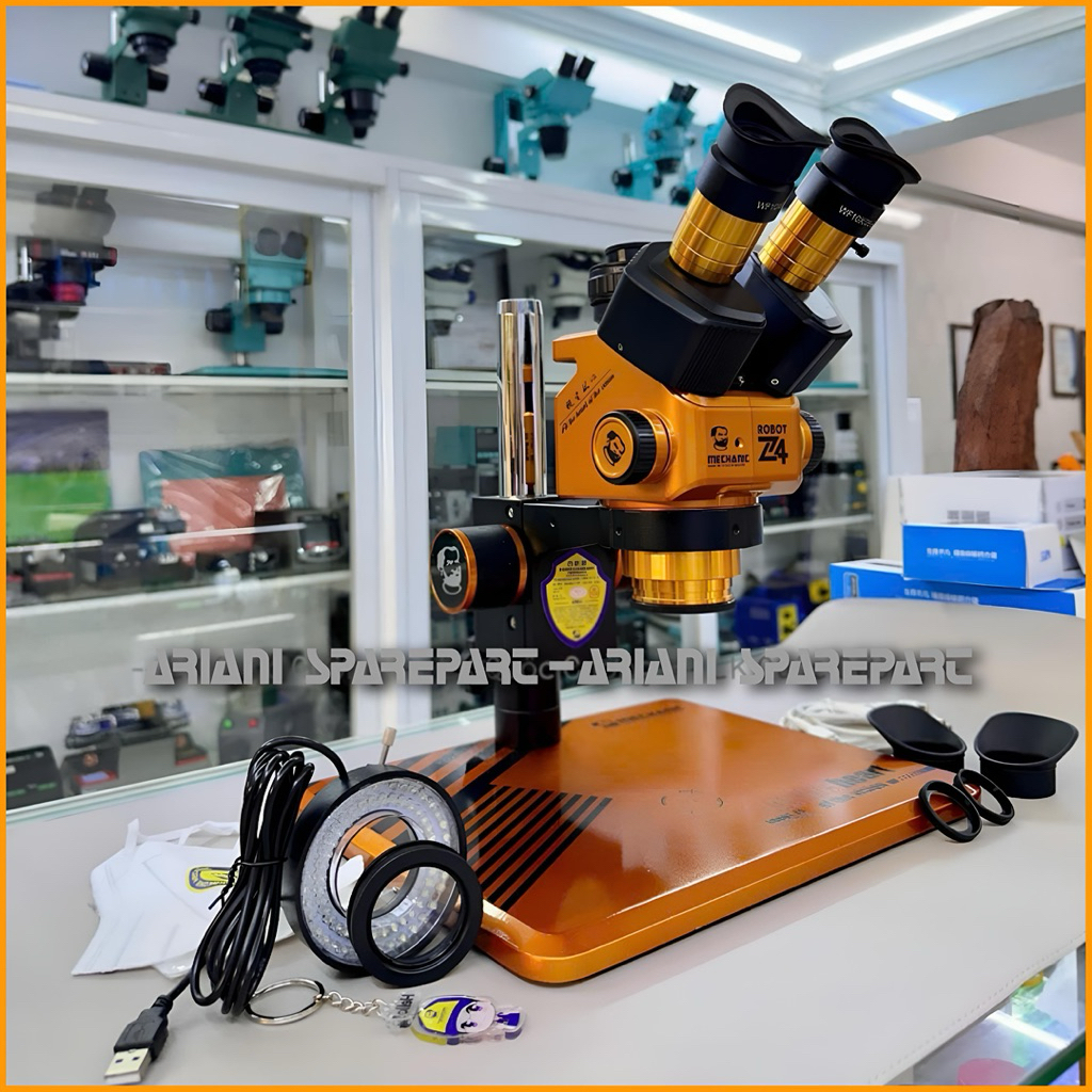 MICROSCOPE MECHANIC ROBOT Z4 HD TRINOCULAR ORIGINAL