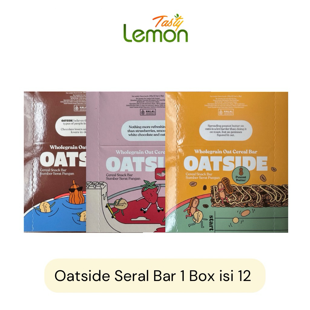 

Oatside Sereal Bar 1 Box