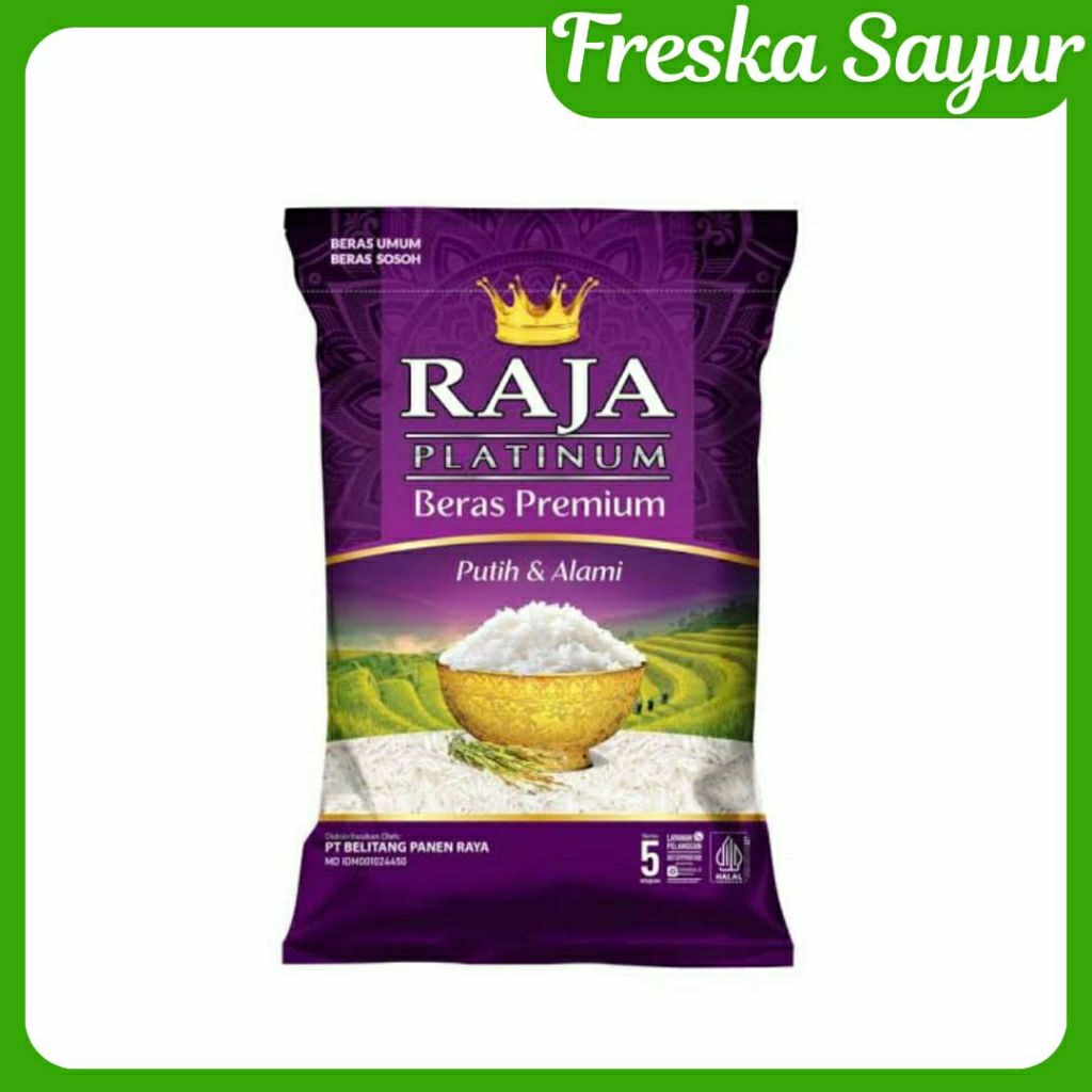 

Beras Raja Platinum 5 Kg