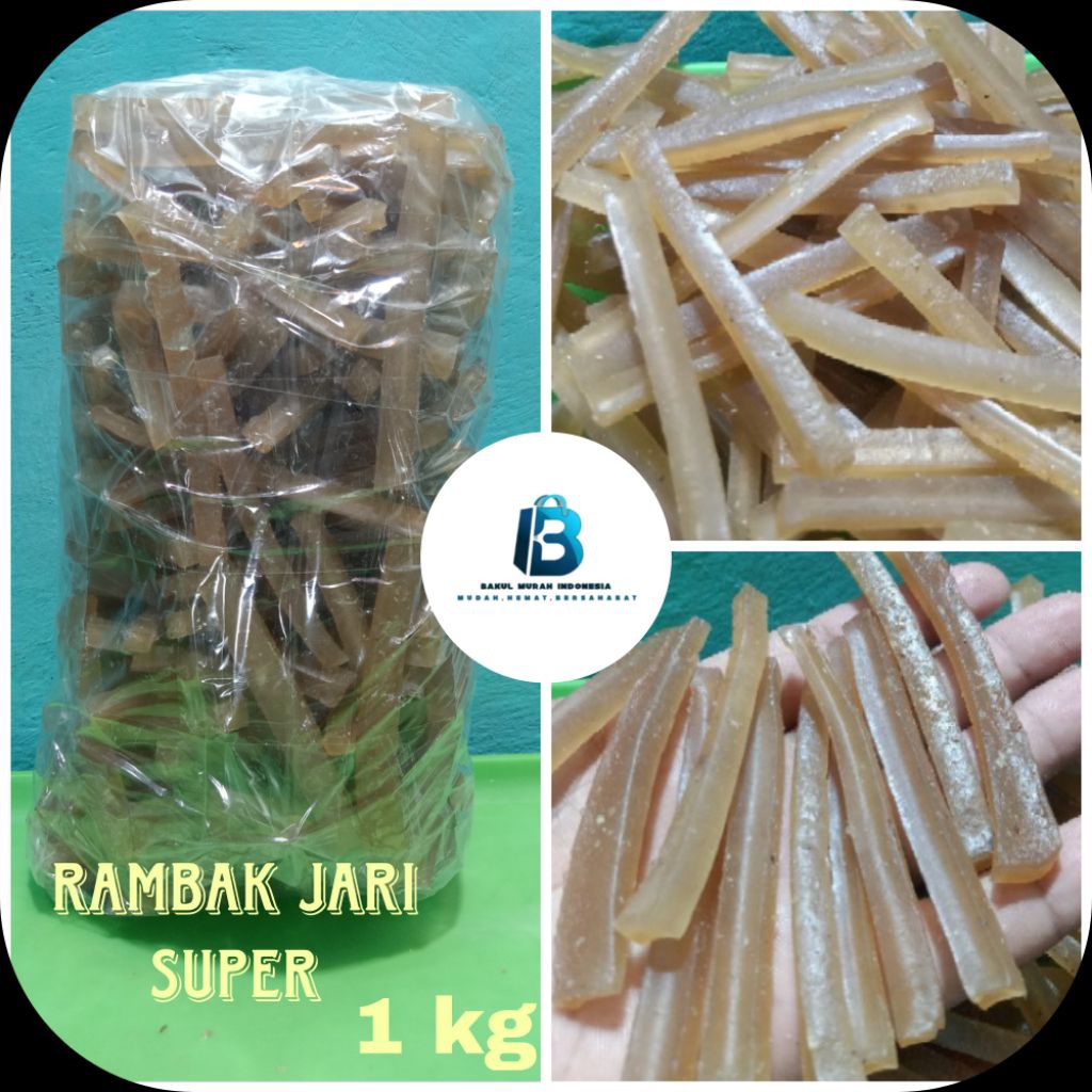 

kerupuk/Rambak jari super renyah /rambak solo kemasan 1kg mentah
