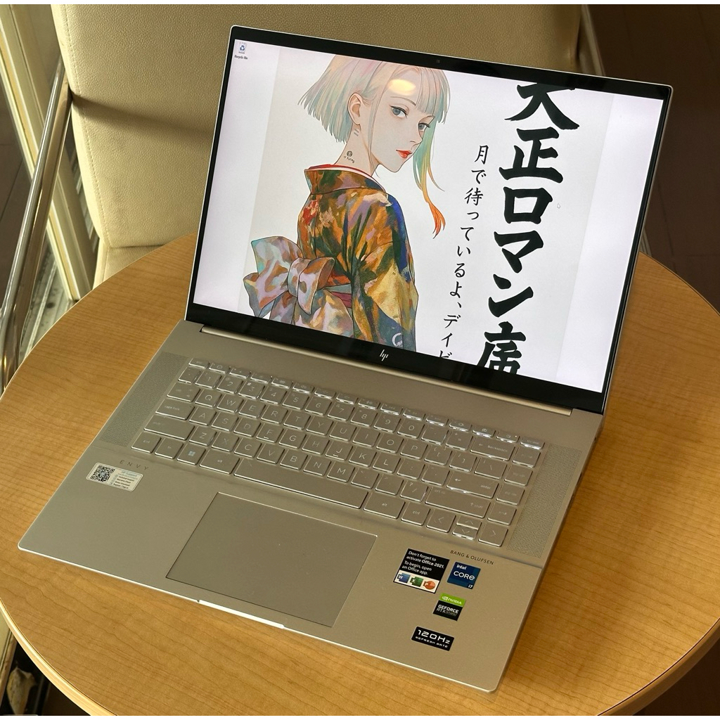 Laptop Premium Gaming HP ENVY 16 Hxxx RTX 3060 Core i7-12700H Ram 16GB DDR5 1TB SSD Garansi ON