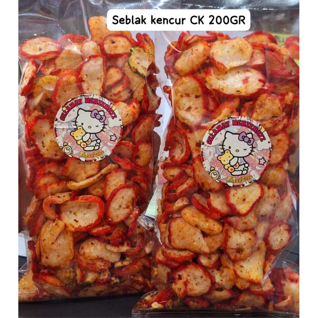 

KERUPUK SEBLAK KENCUR CK 200GR