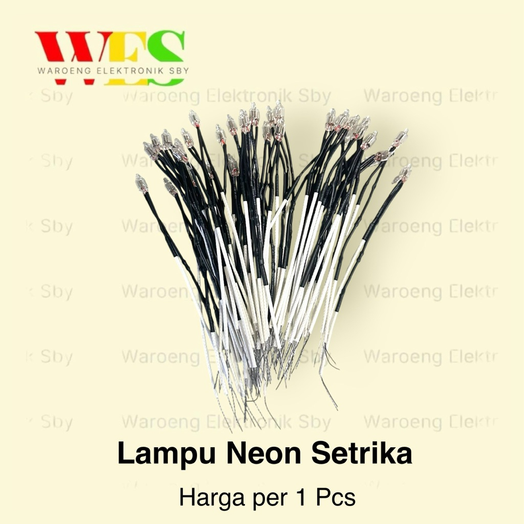 LAMPU INDIKATOR SETRIKA + RESISTOR