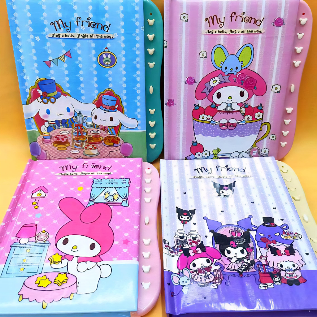

BUKU DIARY KODE SANRIO NOTEBOOK CODE EDITION BUKU CATATAN SANRIO BERSANDI SANDI KODE DIARY GEMBOK CINNAMON KUROMI / Buku Diary Aesthetic Kunci