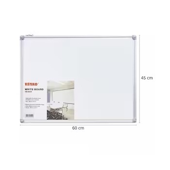 

KENKO PAPAN TULIS MAGNETIK / MAGNETIC WHITE BOARD 60x45cm