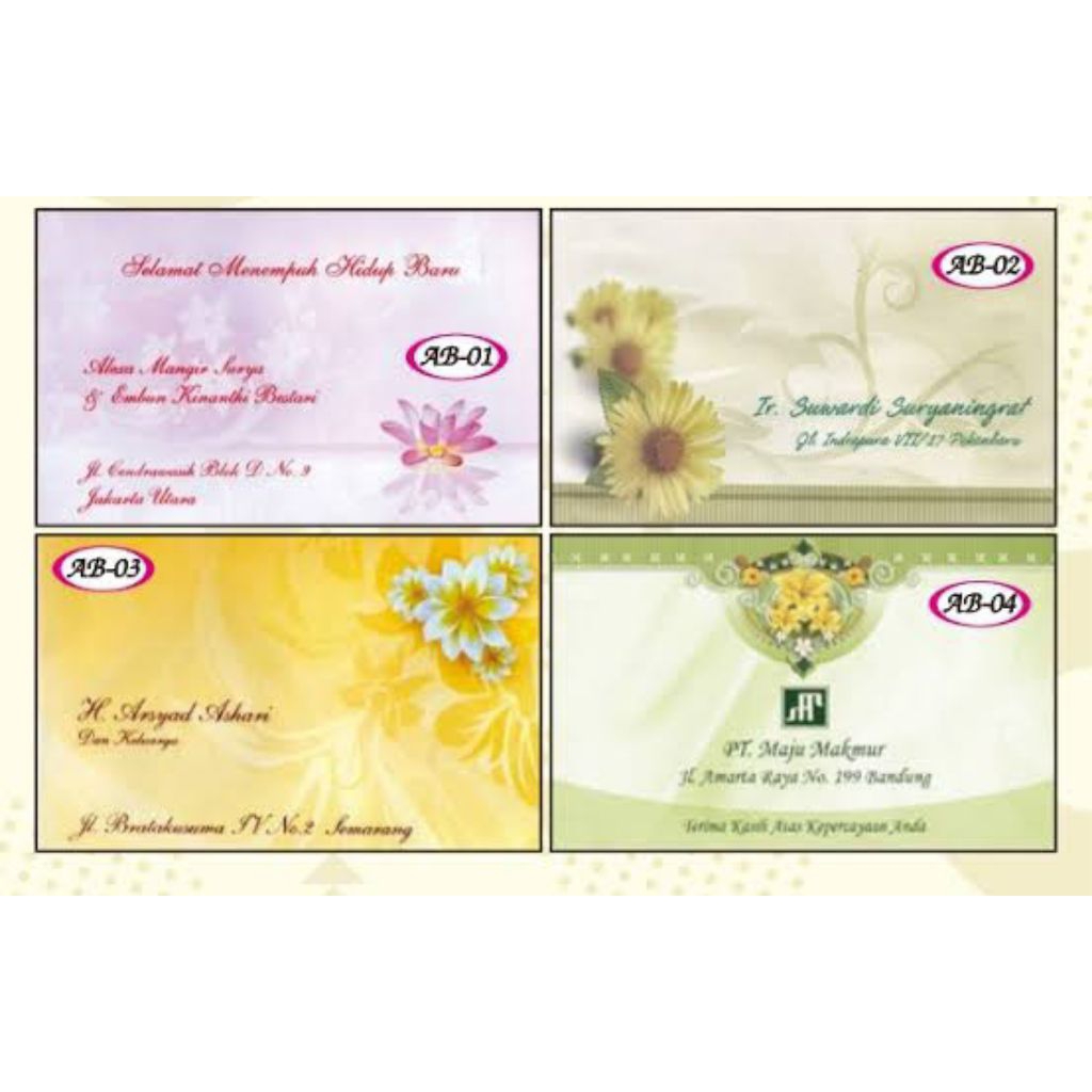 

Amplop FALAH tanggung 15x9,5cm free nama + perekat