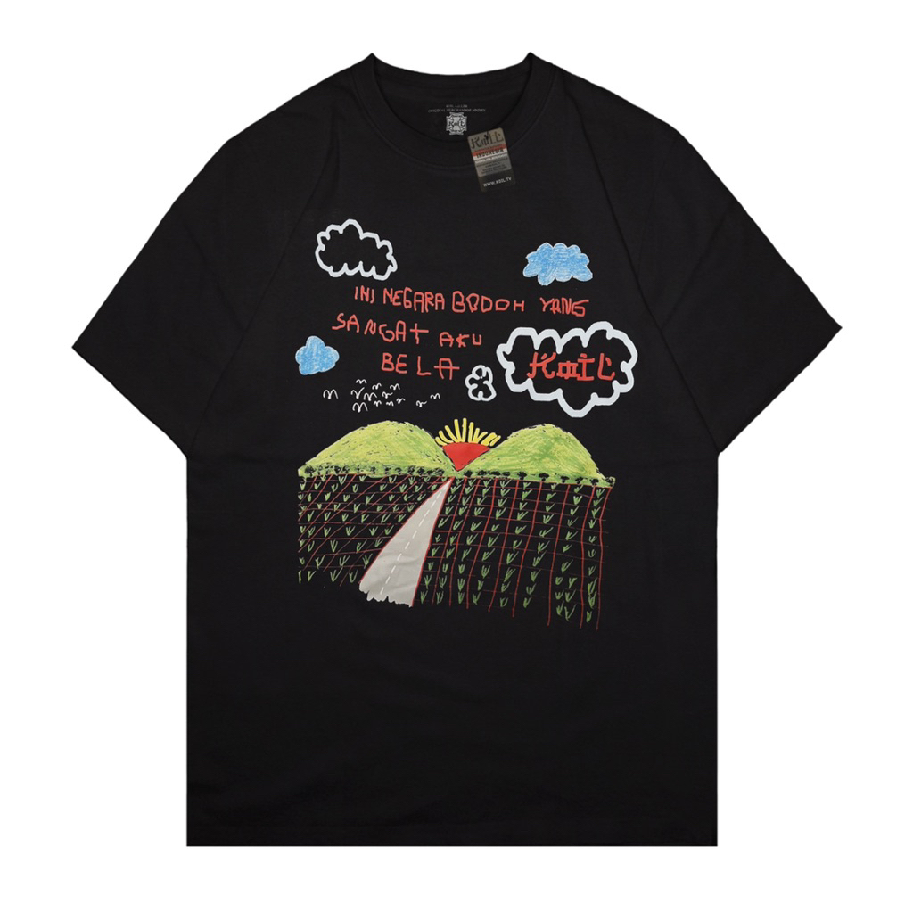 ORI Koil "Negabod" Tshirt Cotton 20s Kaos Unisex