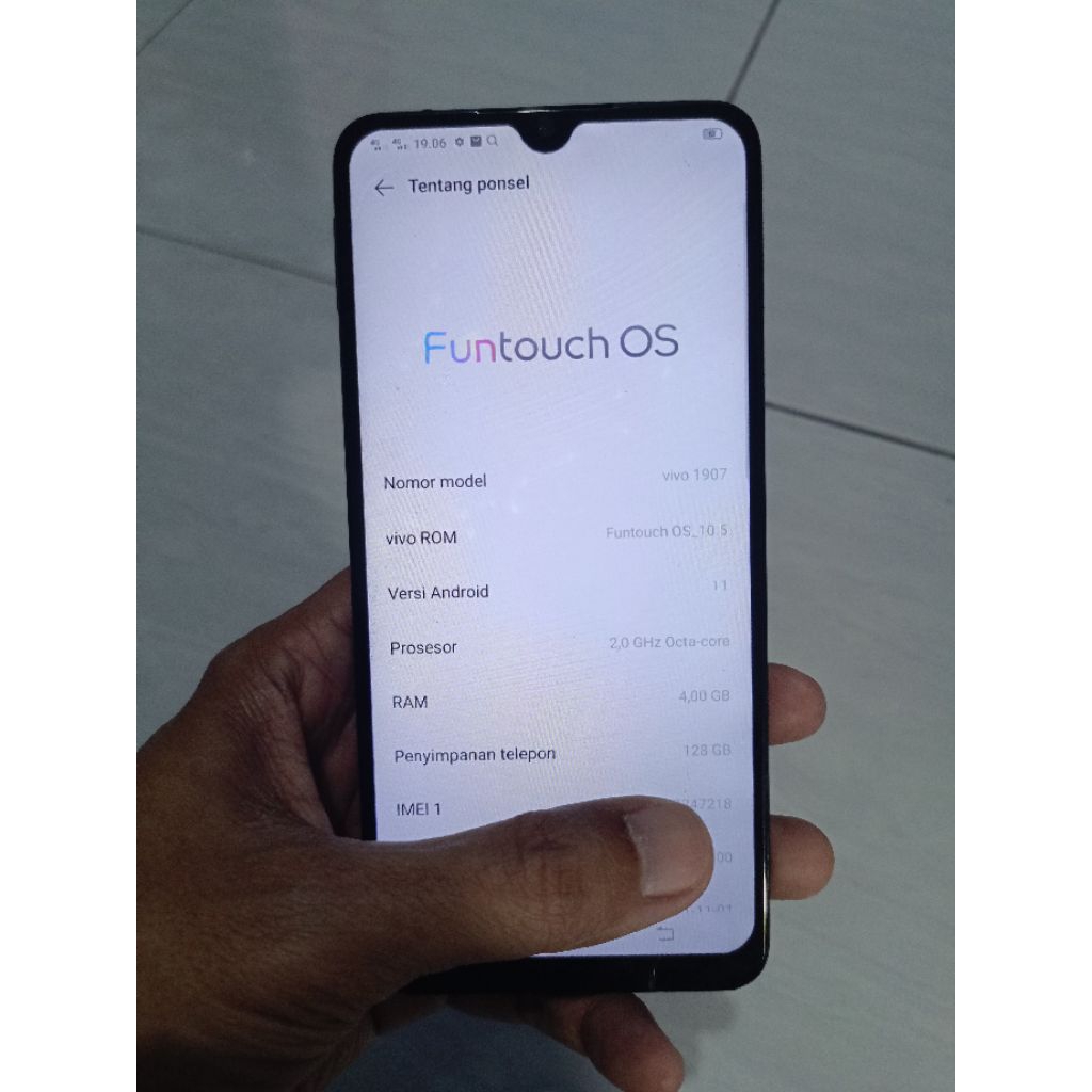 mesin vivo s1 4/128 unit normal