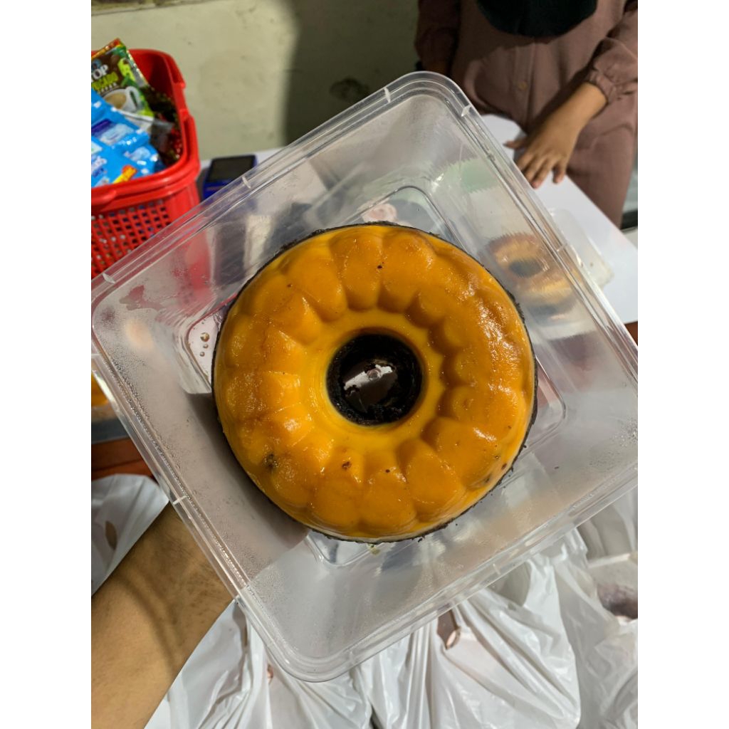 

(Instant) Bolu Ketan Caramel uk 16cm