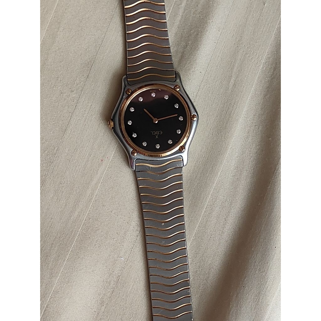 Ebel unisex diamond watch like new