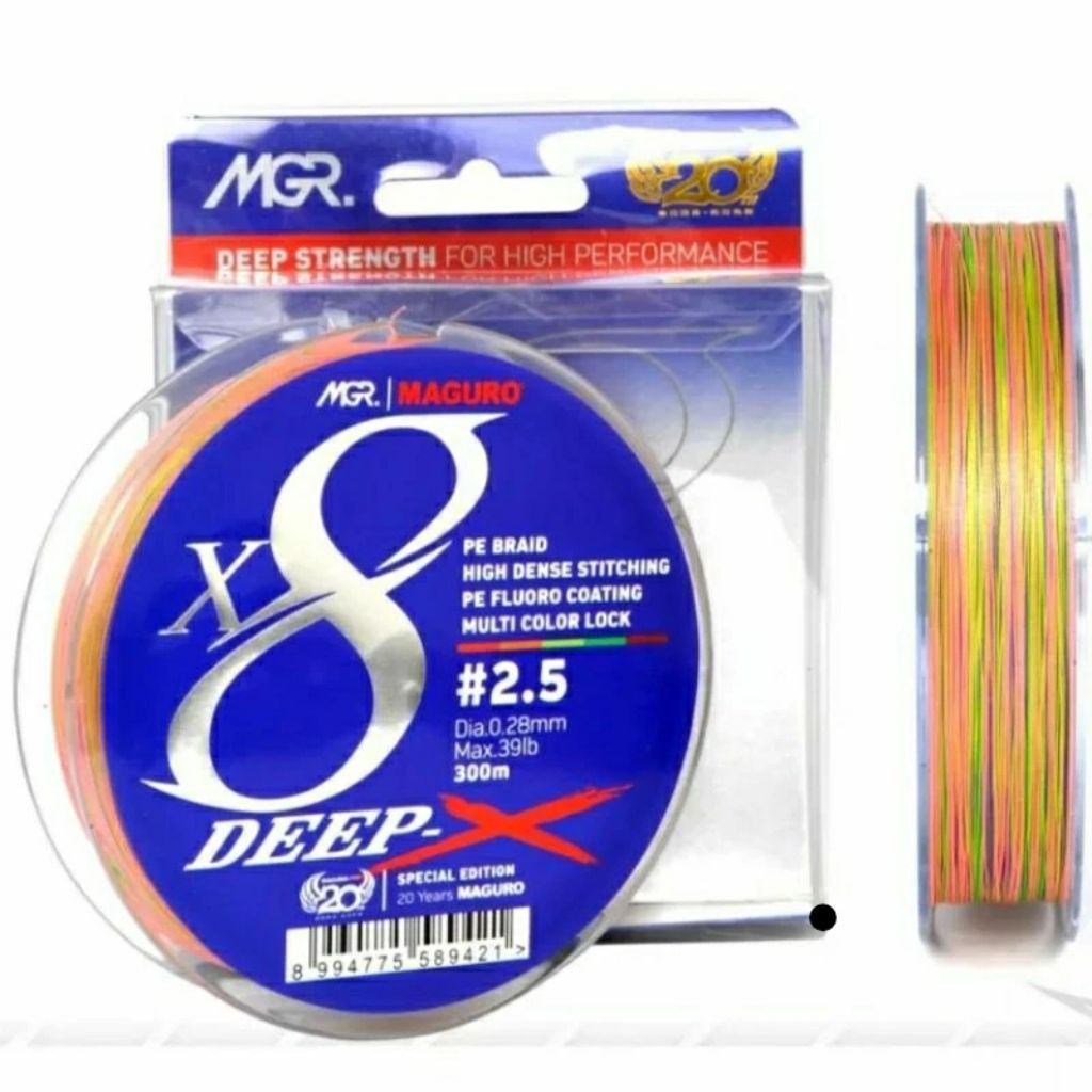 Senar PE MAGURO DEEP-X X8 | 300 mtr | 500 mtr | PE