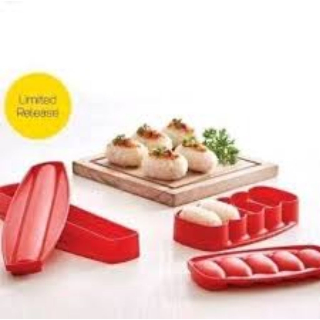 Rock n Roll Sushi Maker Nigiri Maker Tupperware ORI