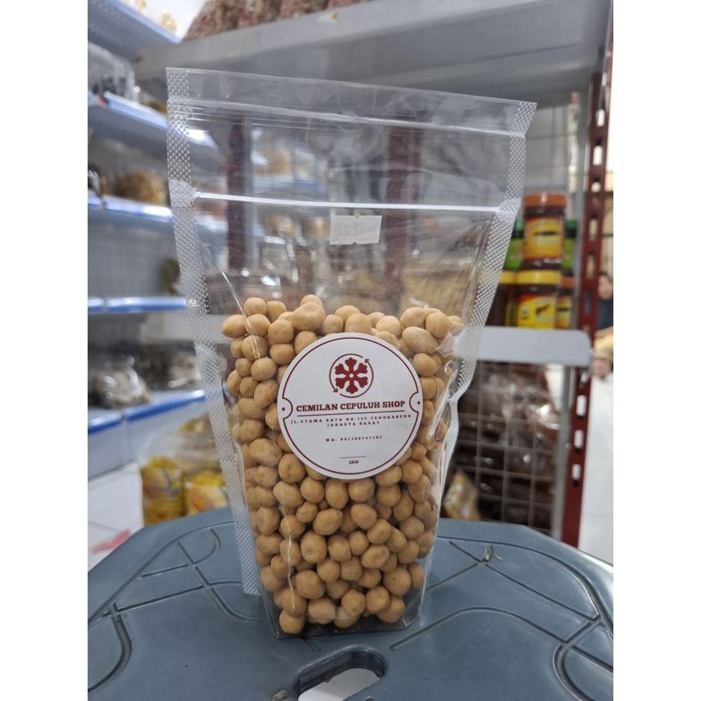 

Kacang Atom Palapa Gurih Renyah dan Enak