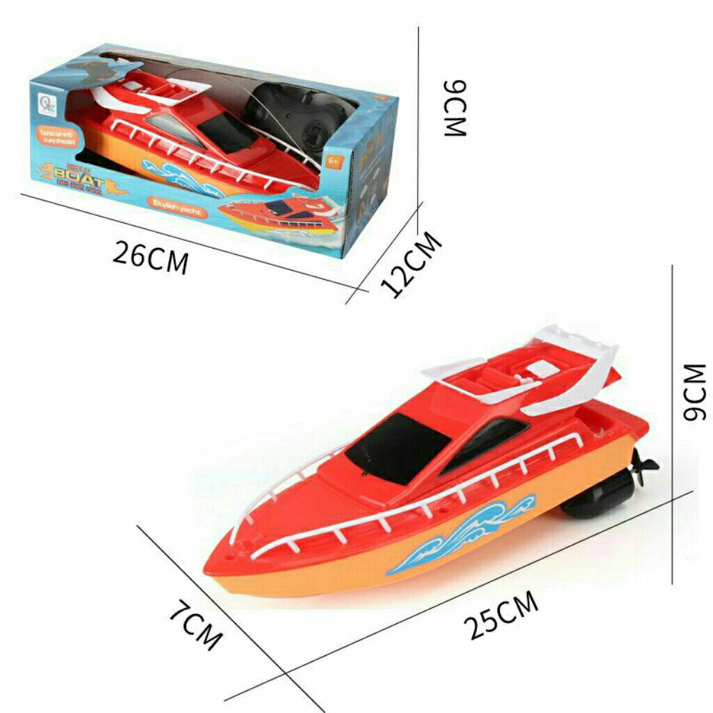 Mainan Anak Remot Control Kapal Speed Boat Super Power