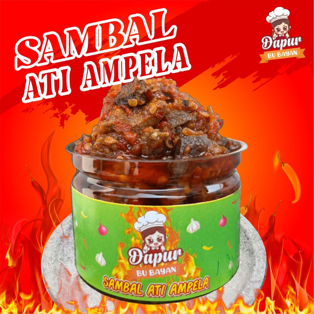 

Dapur Bu Bayan - Sambal Ati Ampela Pedas Nampol