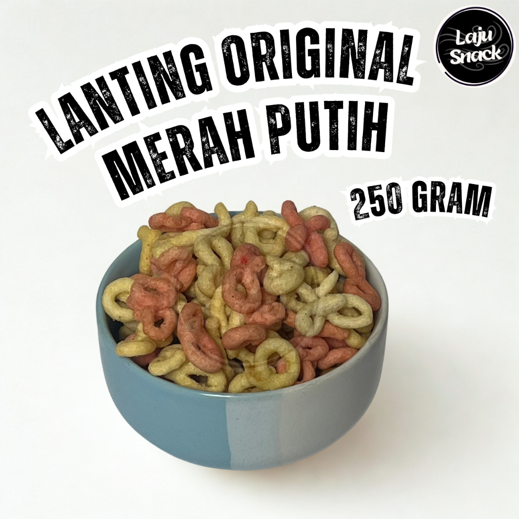 

250gram Lanting Original Merah Putih Kebumen