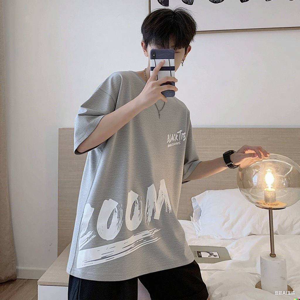 ✅SSME FASHION TSHIRT IMPORT  ZOOM OVERSIZE STYLE KOREA TERBARU PRIA DAN WANITA LENGAN PENDEK