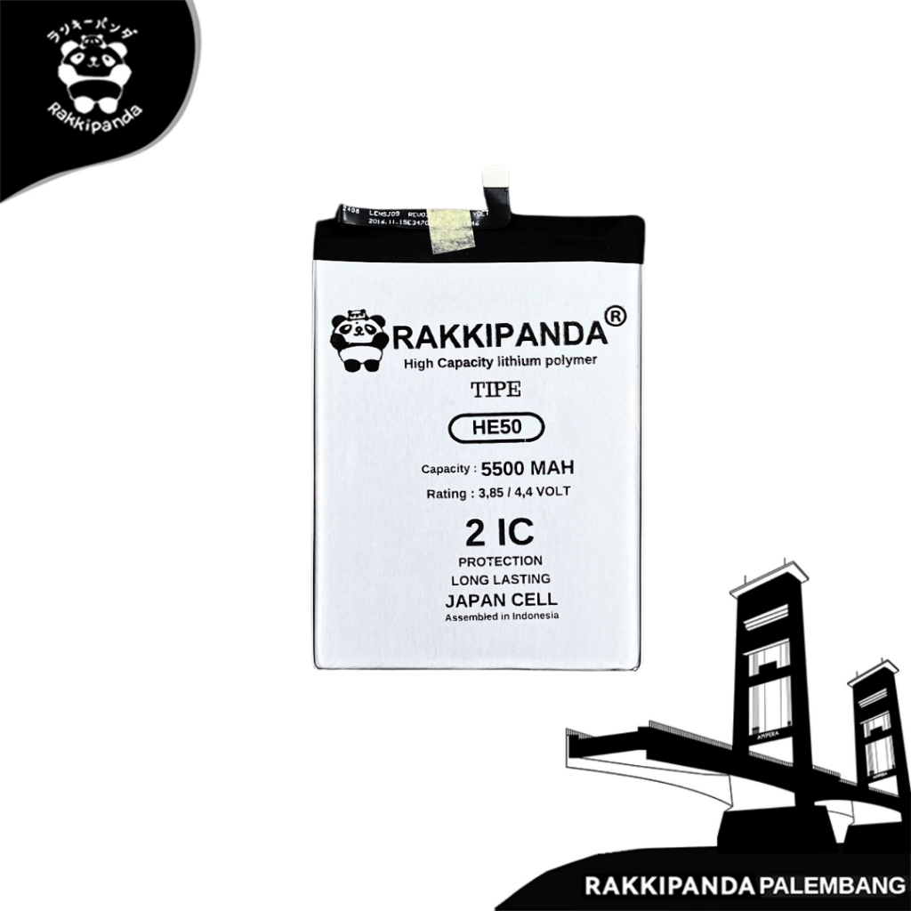 RakkiPanda HE50 Motorola E4 Plus Baterai HP