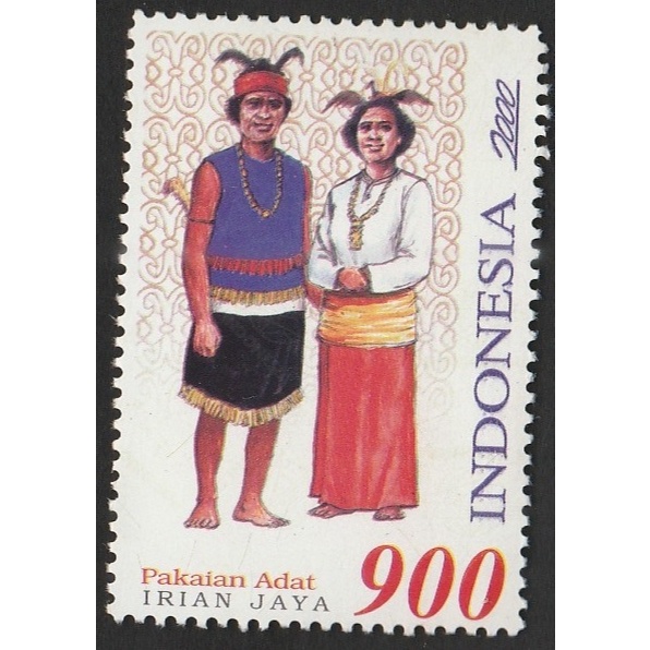

a 10236 SATU BUAH PRANGKO INDONESIA TEMA PAKAIAN ADAT IRIAN JAYA DENGAN KONDISI MNH MINT NEVER HINGED