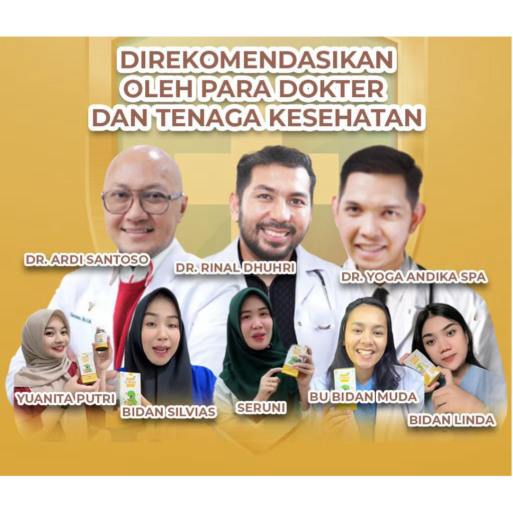 

Sohoney Jr PAKET 3- Multivitamin Penambah Nafsu Makan Anak Paket 3 Box - Madu