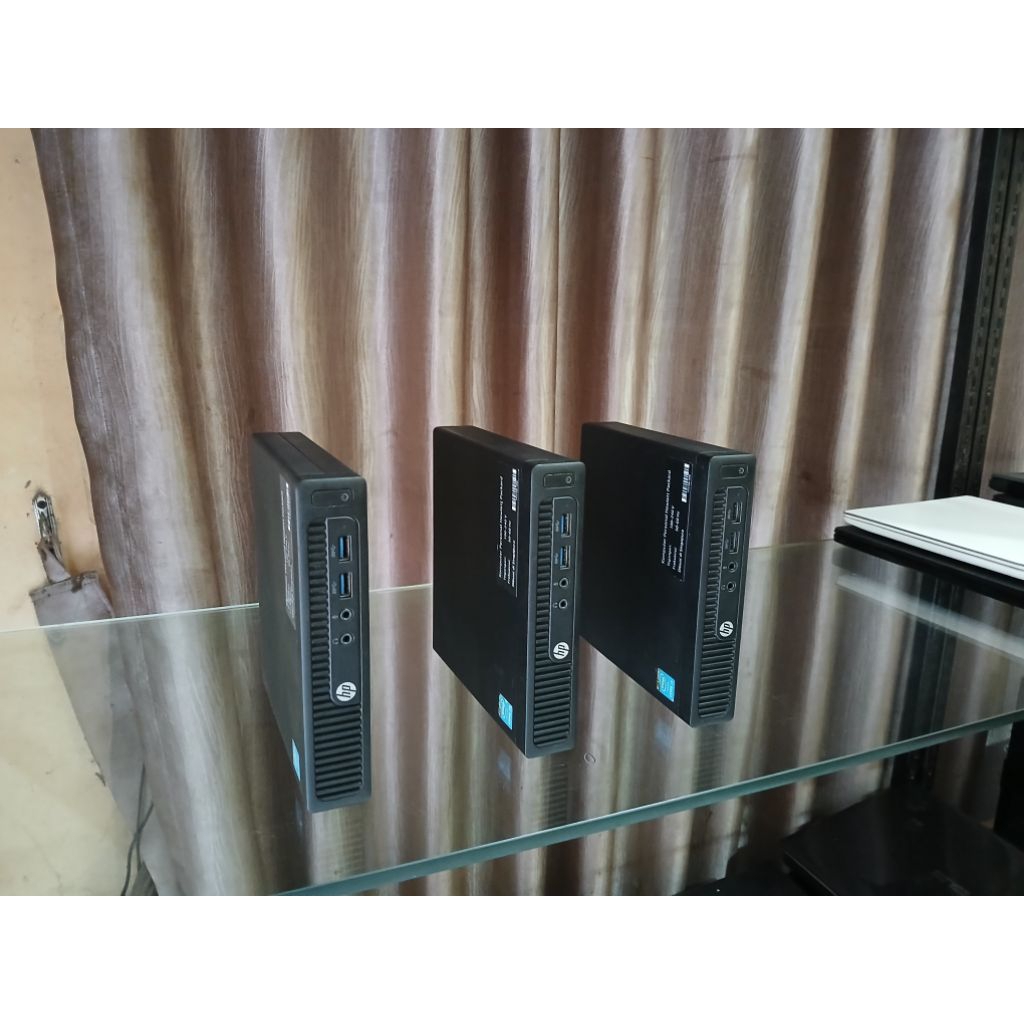 cpu only mini pc HP core i3 4030u ram 8gb hdd 500gb wifi include adapter