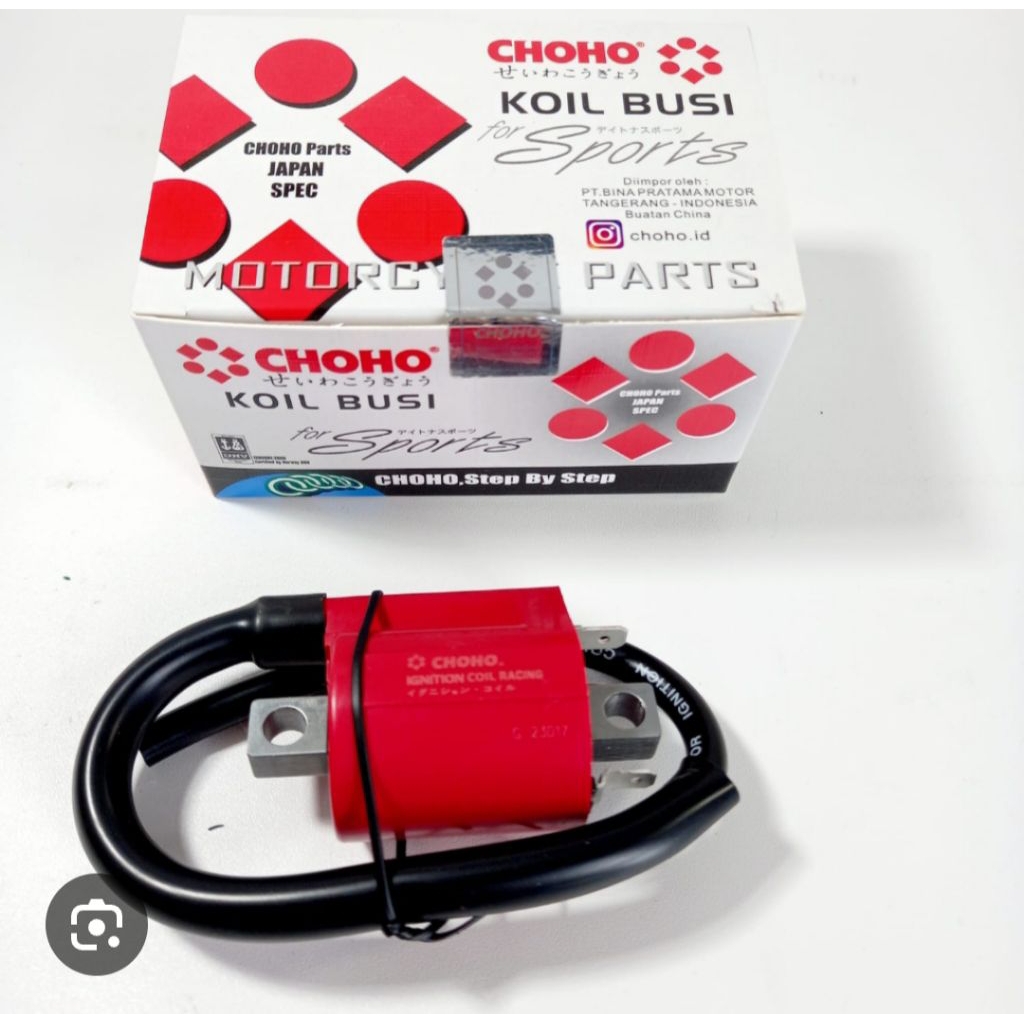 COIL KOIL PENYALAAN, MERK CHOHO, UNTUK MOTOR, MIO J, MIO SOUL GT, FINO FI,