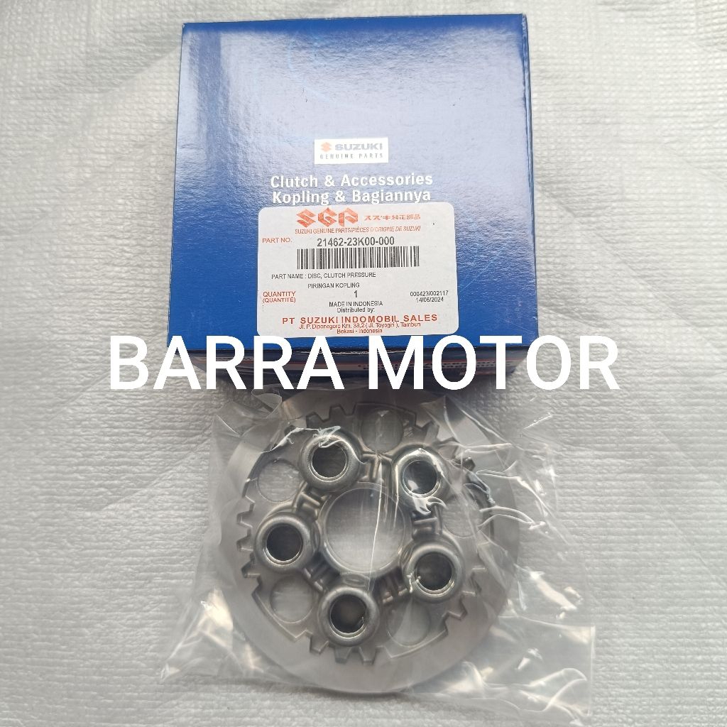 Tutup Rumah Kopling Hub GSX  Disc Clutch Pressure GSX Satria Fu Karbu Satria Fu Fi Raider FI