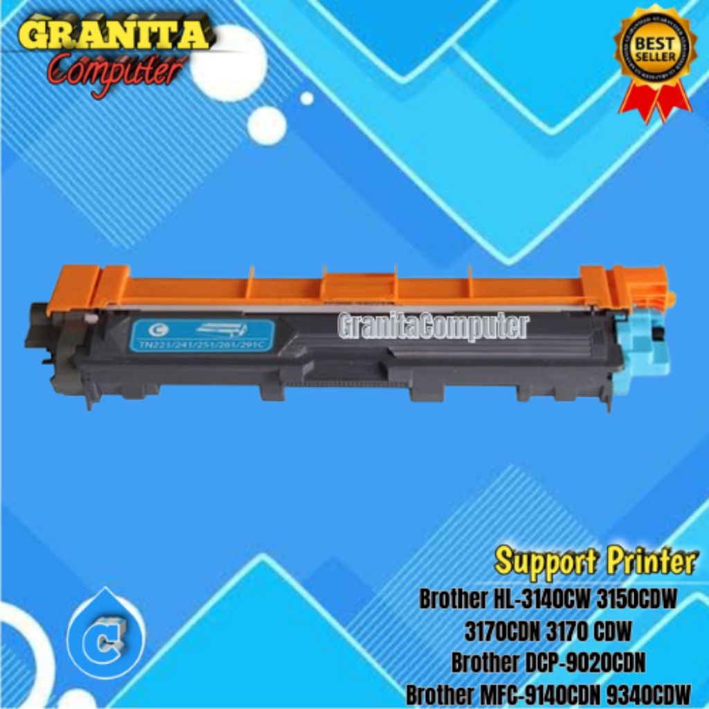 Toner Cartridge Brother TN-261 Cyan Compatible HL-3170CDW 3150CDN 9330CDW