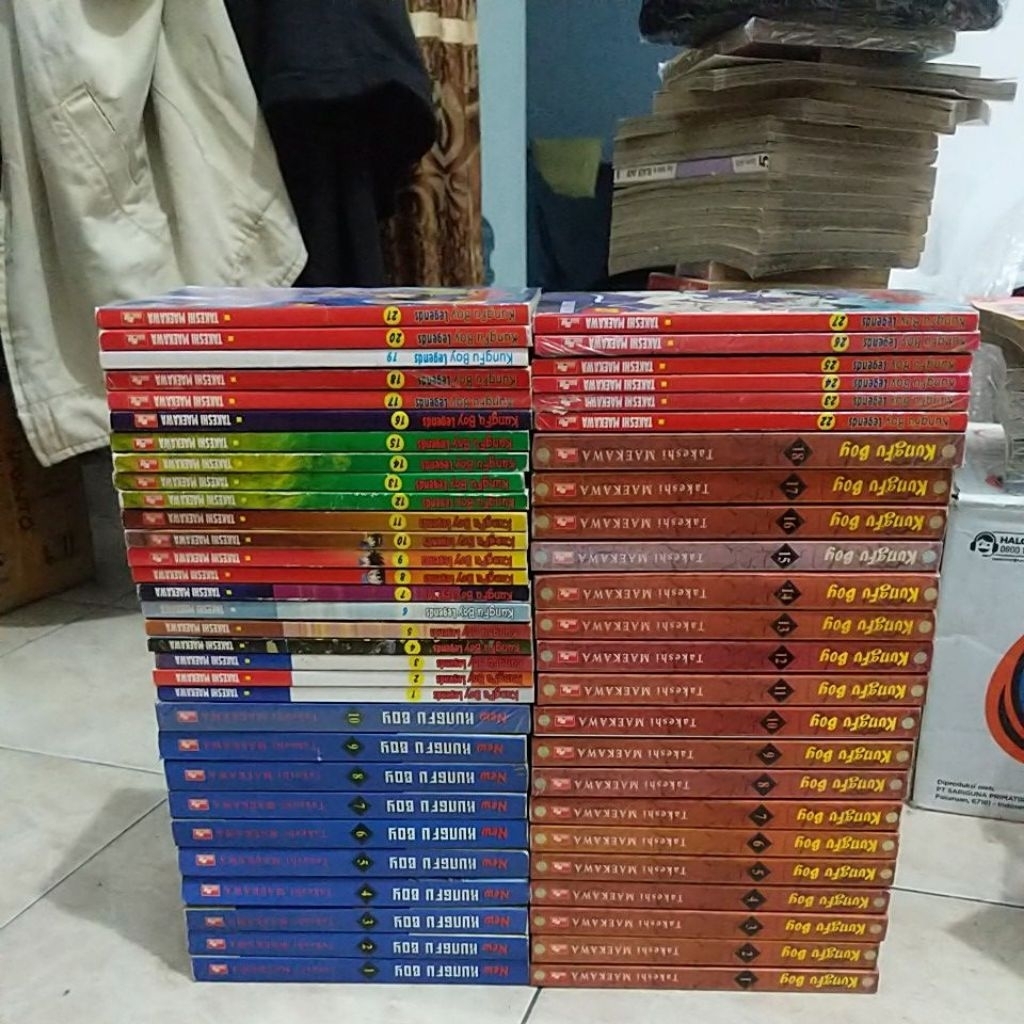 Komik Kungfu boy Premium 1-18 END / New Kungfu boy Premium 1-10 END / Kungfu boy Legends 1-27 SET