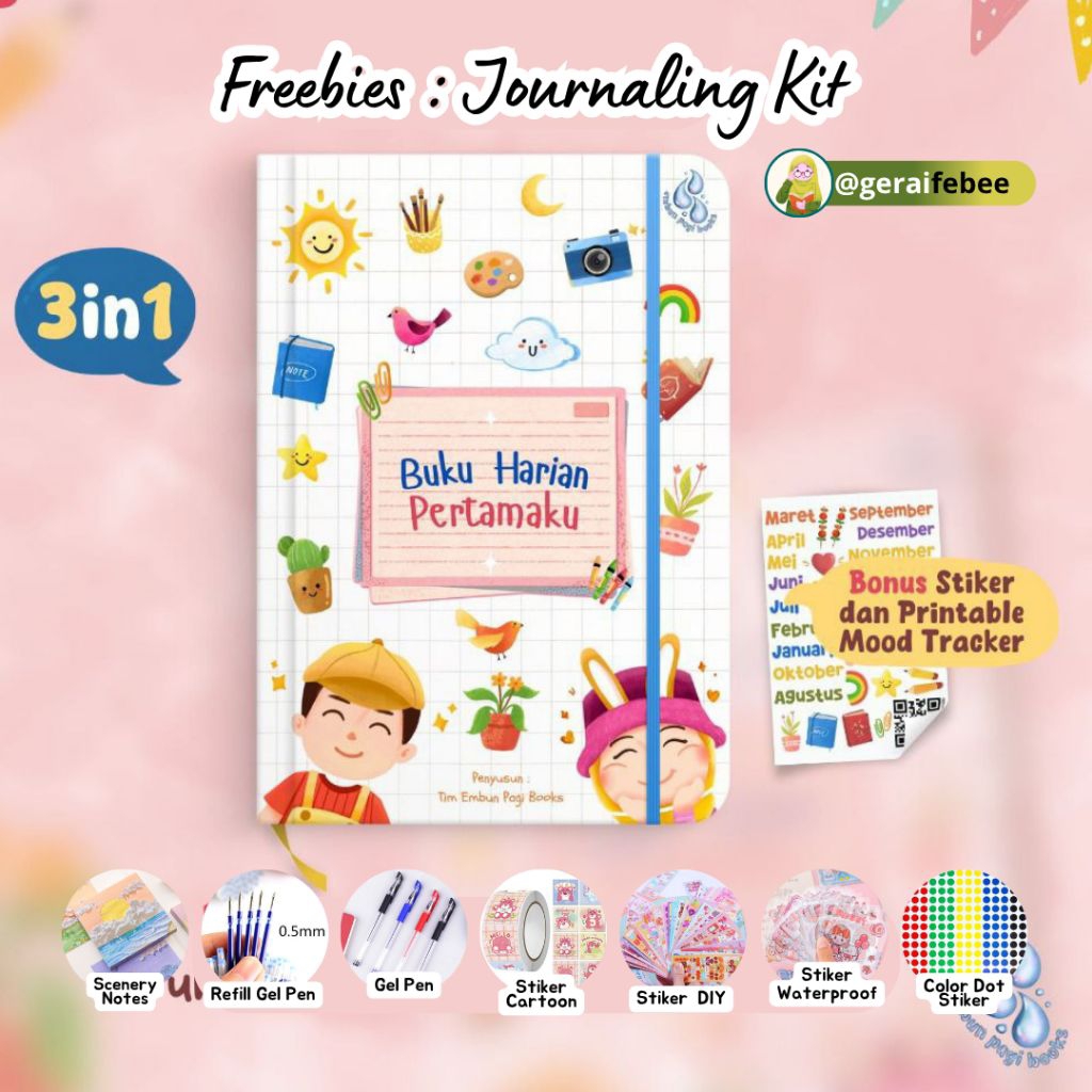 

Buku Harian Pertamaku 3 in 1 by Embun Pagi Books