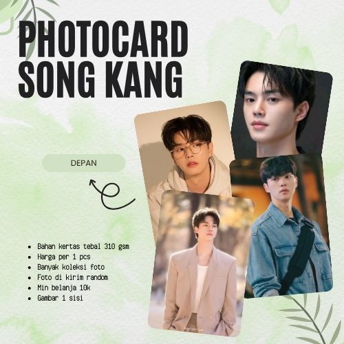 [1PCS] PHOTOCARD SONG KANG | PHOTOCARD KPOP | PHOTOCARD DRAKOR | PHOTOCARD DRACIN