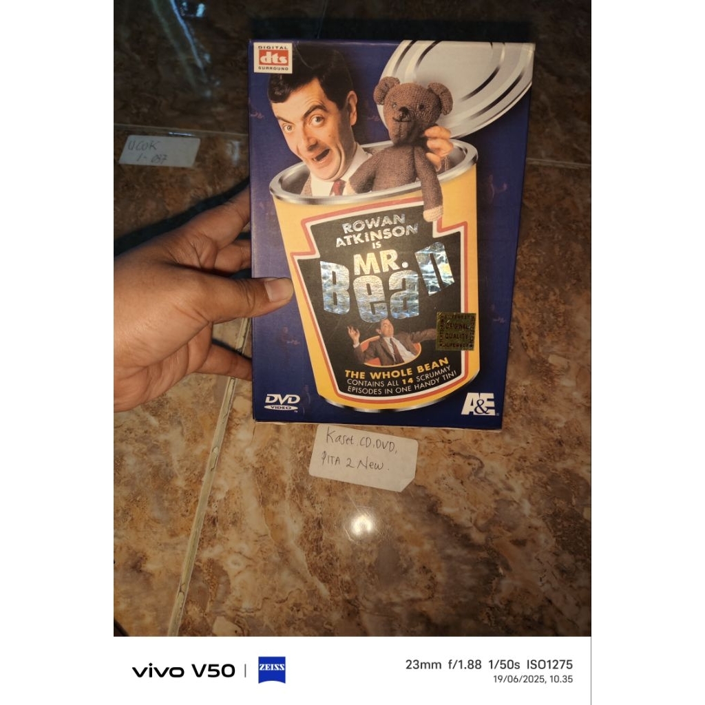 Kaset DVD Rowan atkinson is Mr Bean Vol 1-3
