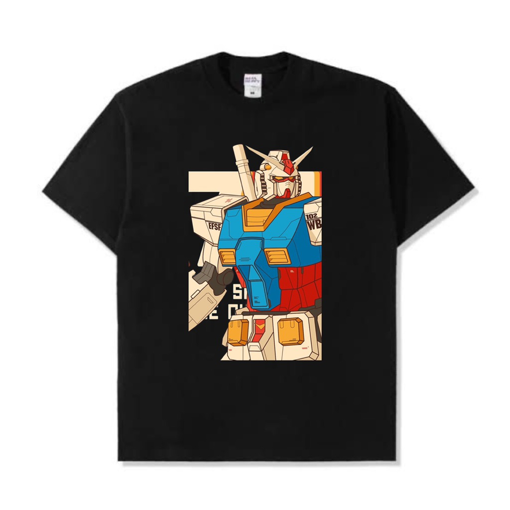 T-shirt Gundam 1 | T-shirt Cartoon | T-shirt Cotton