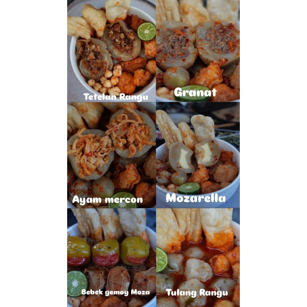 

BASO ACI(BOCI) Chili Oil Mercon, Isi Ayam suwir dll.