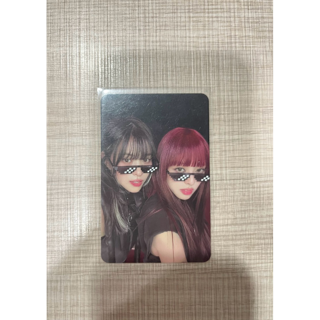 ITZY PHOTOCARD OFFICIAL -Rujin and yuna photocard itzy