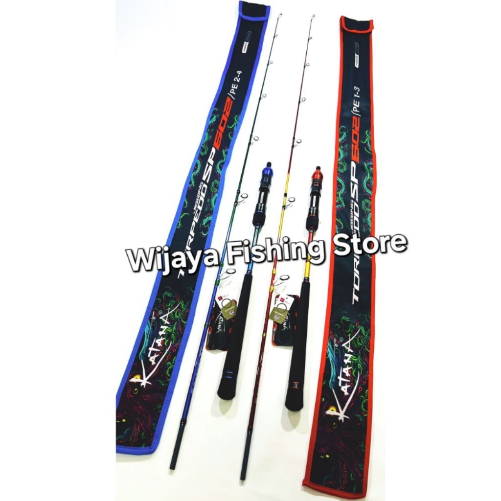 Joran Pancing Jigging Katana Torpedo 180 CINCIN FUJI