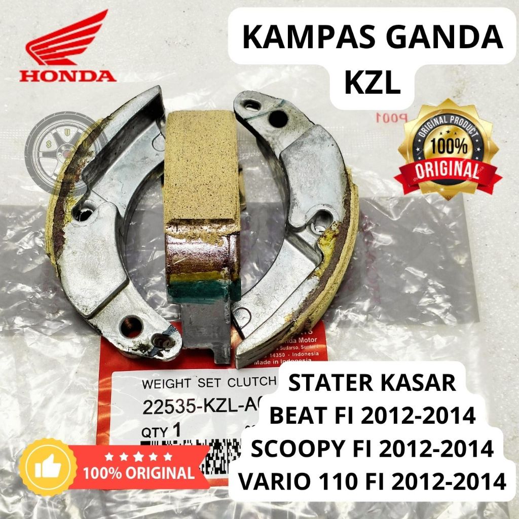 KAMPAS GANDA ORI 1000% KZL STATER KASAR BEAT FI 2012 - 2014 , SCOOPY FI 2012 - 2014 , VARIO FI 2012 