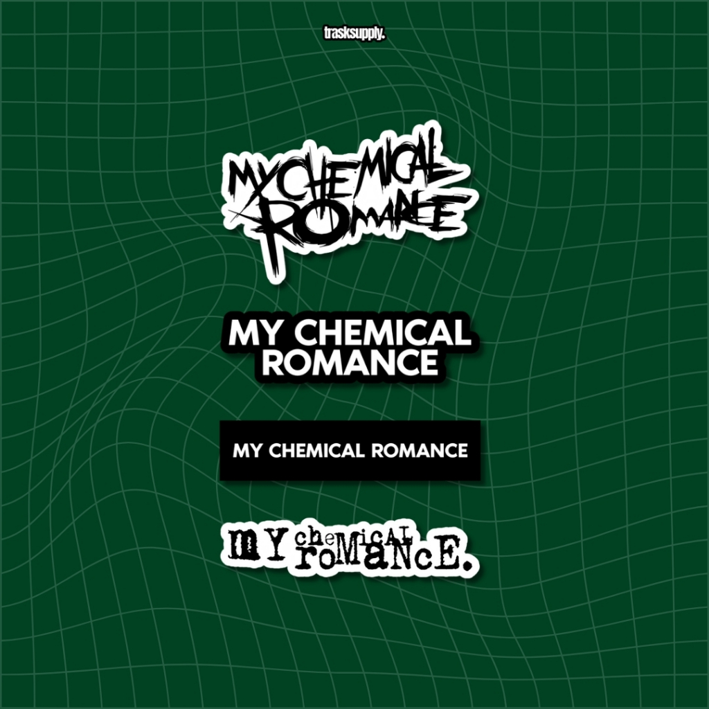 

Sticker My Chemical Romance MCR - STICKER BAND