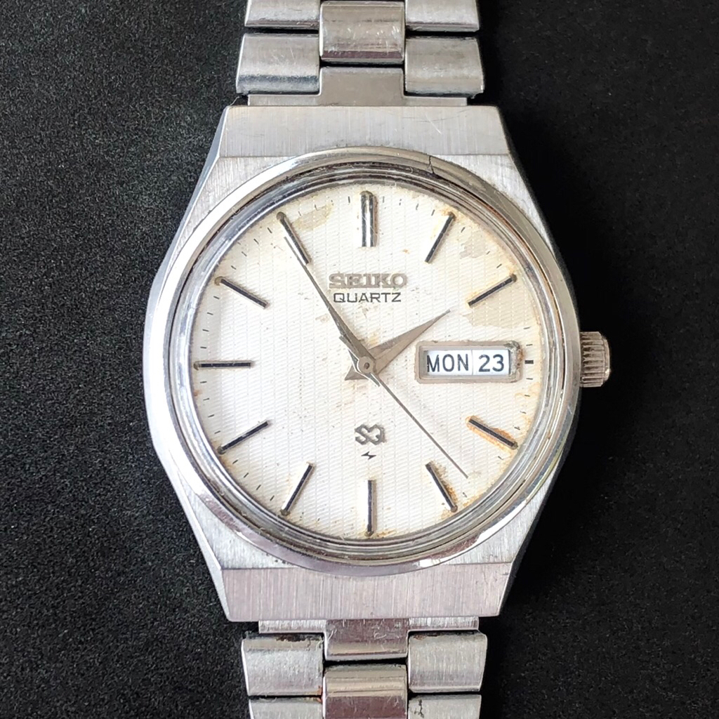 SEIKO QUARTZ VINTAGE ORIGINAL / JAMTANGAN SEIKO ORIGINAL / JAMTANGAN PRIA / ARLOJI VINTAGE