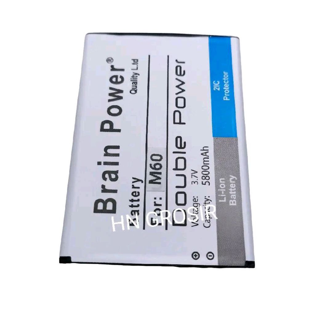Baterai batre Evercoss M60 M 60 Double power