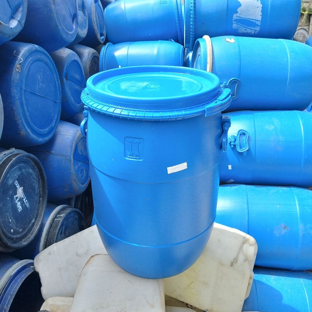 Drum tong plastik 50 liter bekas food grade